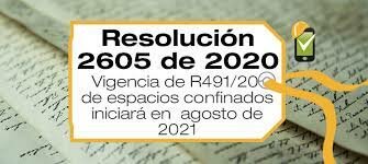 Resolución 2605 DE 2020