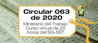Circular 063 2020