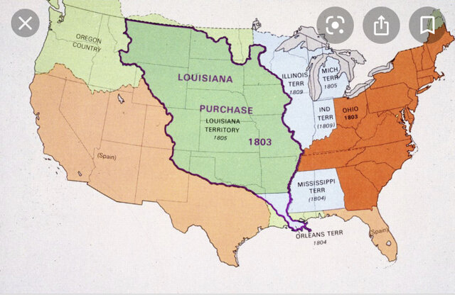 The purchase of Louisiana