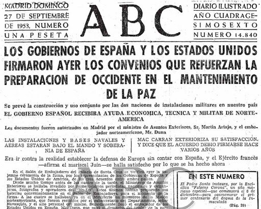 CONVENIO DE DEFENSA Y AYUDA CON LOS ESTADOS UNIDOS