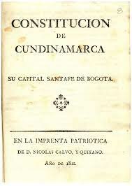CONSTITUCIÓN DE CUNDIMARCA