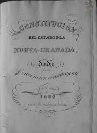 EXPEDICIÓN DE LA CONSTITUCIÓN POLÍTICA DEL ESTADO DE NUEVA GRANADA