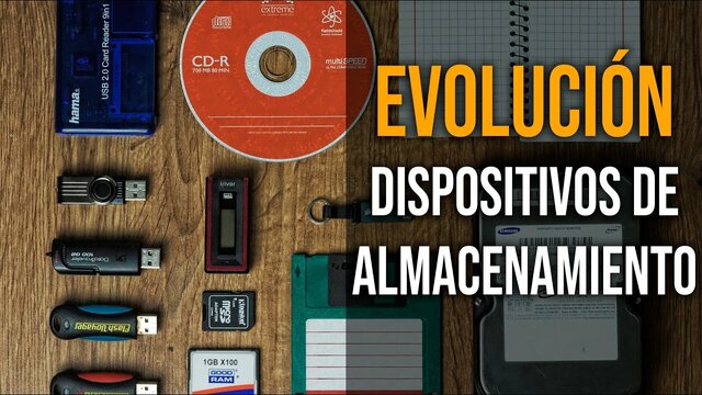 Video Evolución de los dispositivos de almacenamiento
