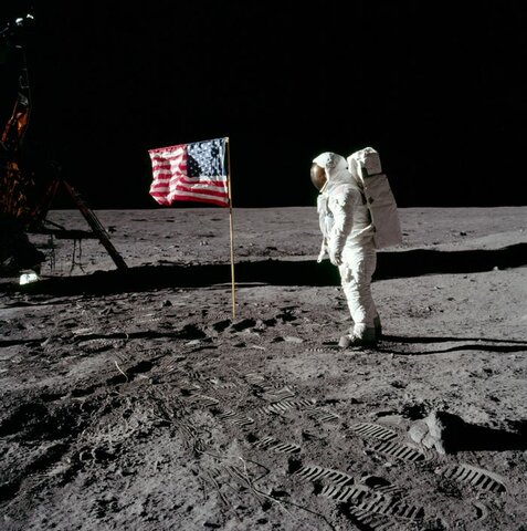 The First Man on the Moon