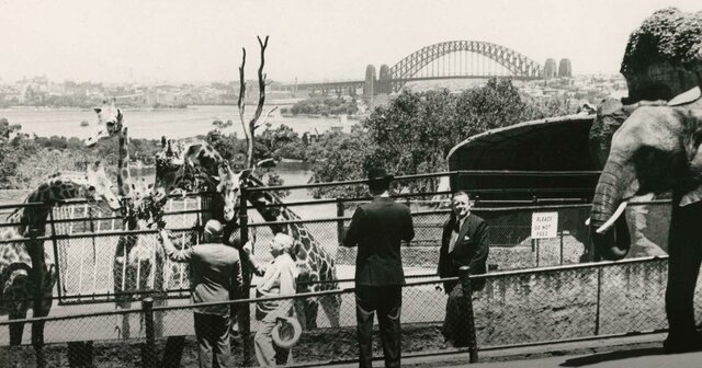 Taronga Zoo officially opened