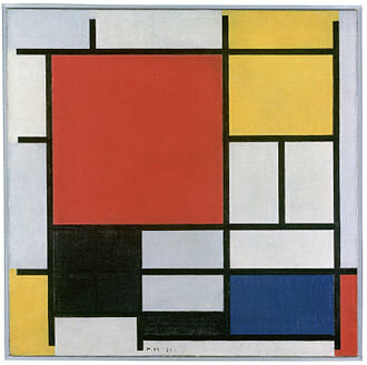 Obra de Piet Mondrian