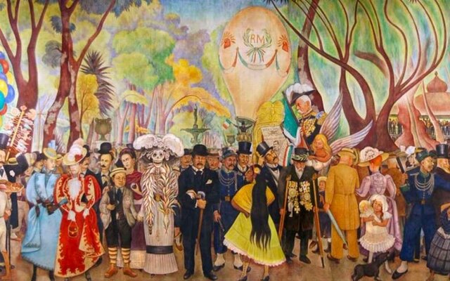 Trabajos muralistas mexicanos