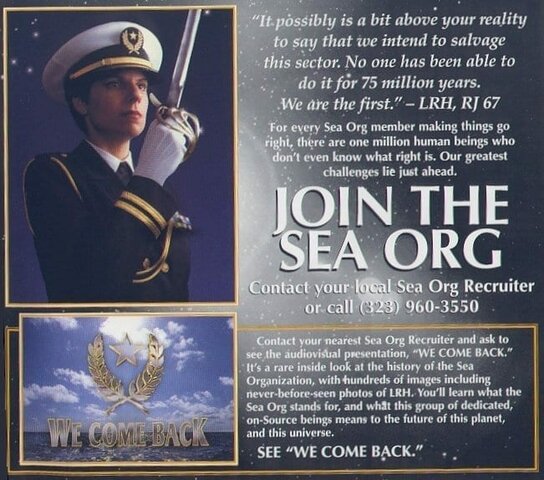 Sea Org officially established