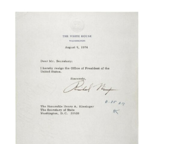 Nixon's Resignation