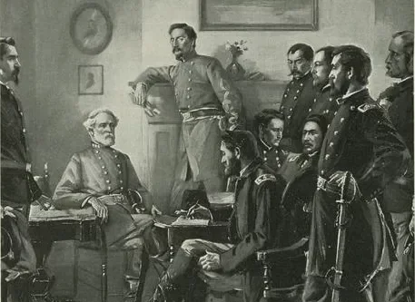 Lee’s Surrender at Appomattox April 9, 1865