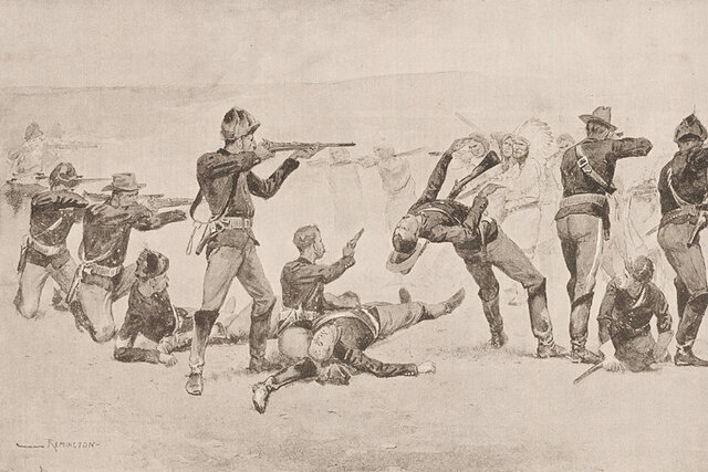 Federal Forces Massacre 200 Sioux Indians