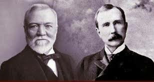 1882- John D. Rockefeller- Standard Oil Trust- Andrew Carnegie- Steel