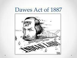 1887 - Dawes Severalty Act