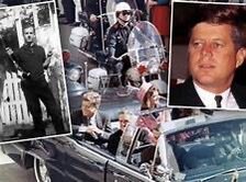 Kennedy shot and killed by Lee Harvey Oswald