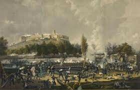 La Caída del Castillo de Chapultepec