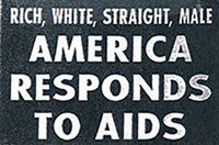 PRESIDENT REGAN FINALLY UTTERS THE WORD AIDS PUBLICLY