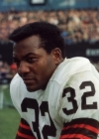 Jim brown in high school