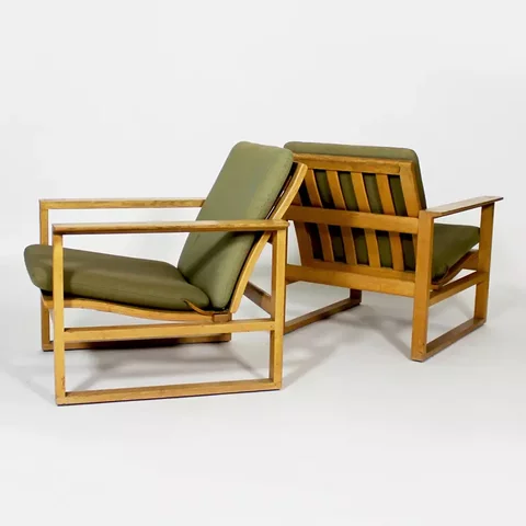 Pareja de butacas de Borge Mogensen