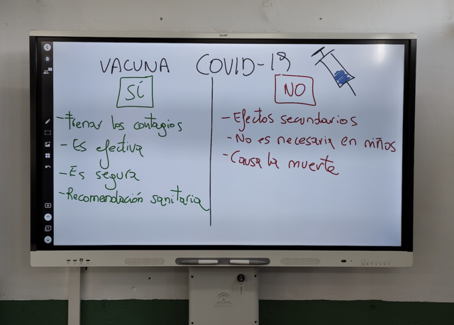 Participación en el foro “Desarrollo de un debate en un aula”.