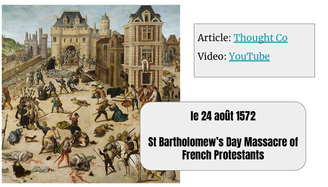 St. Bartholomew’s Day Massacre