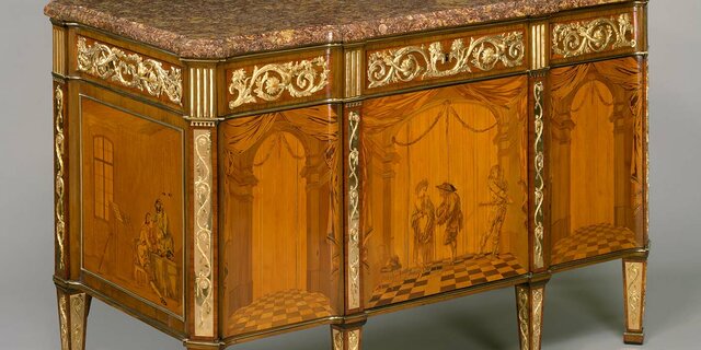 Mueble mecánico de la Europa del siglo XVIII