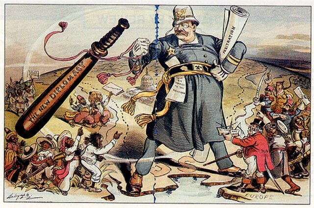 1904 – Roosevelt Corollary to Monroe Doctrine