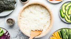 Timeline: How to cook sushi rice