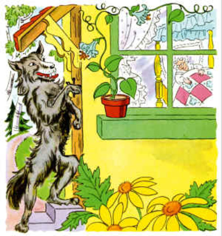 Wolf Gets to Grandma First