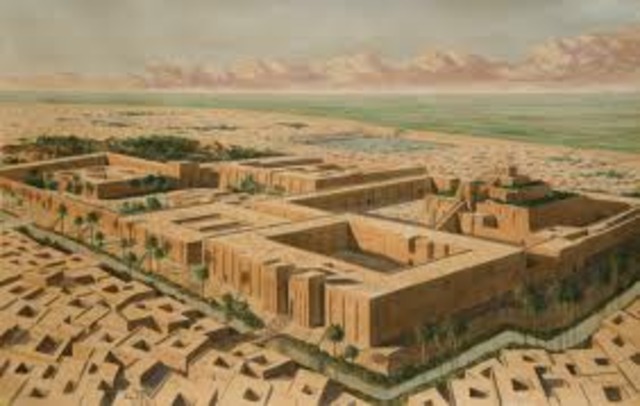 3500 BCE Sumerian city-states from