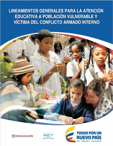 Lineamientos generales para la población vulnerable y victima del conflicto armado interno