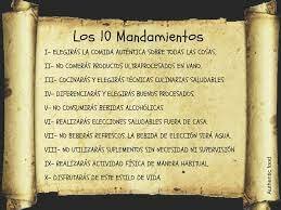 Los 10 mandamientos