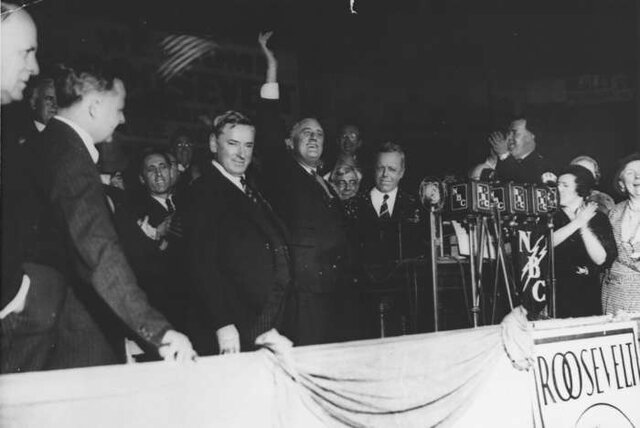 1932- Franklin Delano Roosevelt elected president
