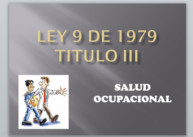 Ley 9a de 1979