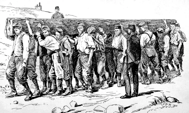 Prisoners move