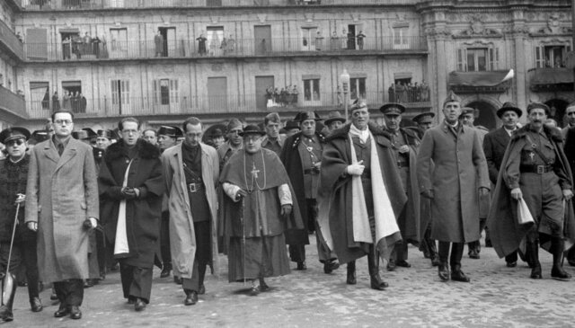 Pastoral de todos los obispos apoyando el nuevo régimen de Franco