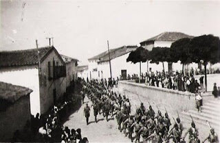 Yagüe toma Zafra, Almendralejo y Badajoz