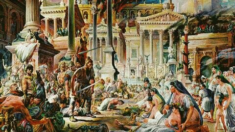 472 cae el Imperio Romano