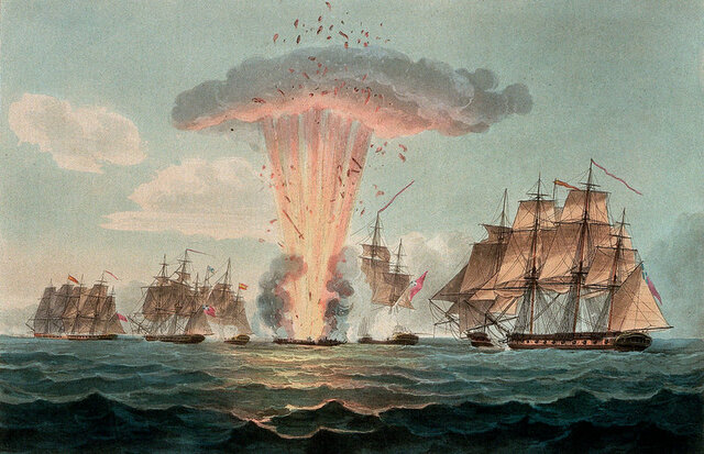 Guerra naval contra los británicos