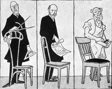 Caricatura de Karl Arnold