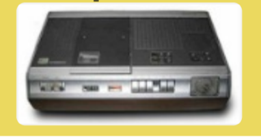 El VCR.
