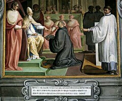 756  Se crea el estado pontificio