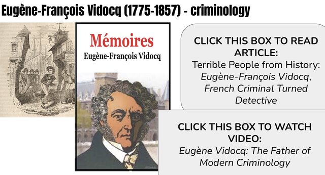 Eugène-François Vidocq leaves his criminal life behind to establish the security police for Napoleon Bonaparte.