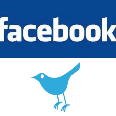 facebook y twitter