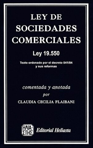 Se sanciona la Ley 19.550