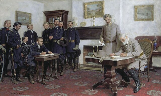 Lee's Surrender at Appomattox