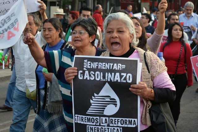 Movimientos contra el gasolinazo