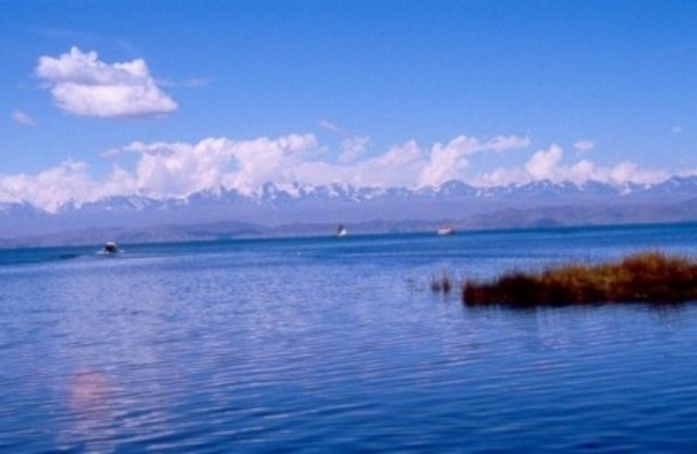 Tiahuanaco culture at the lake Titicaca