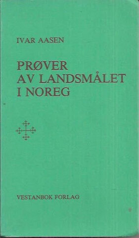 Ivar Aasens gir ut boka Prøver af Landsmaalet i Norge