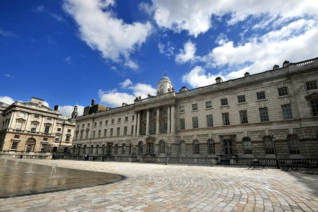 Gandhi goes to London to enter law school.