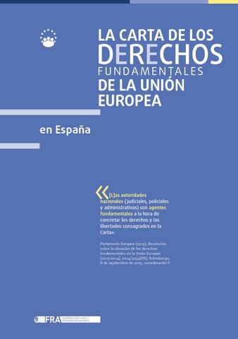 La Carta de los Derechos Fundamentales de la UE